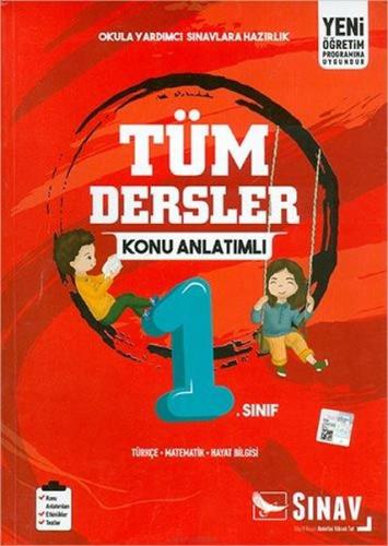 Sınav 1.Sınıf Tüm Dersler Konu Anlatımlı (Yeni) - Münzevi Kitabevi