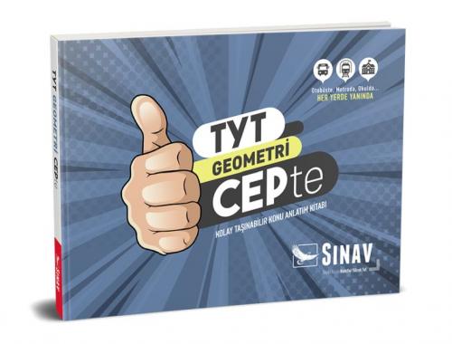 Sınav TYT Geometri Konu Anlatımlı Cep Kitabı - Münzevi Kitabevi