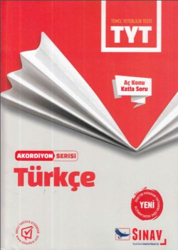 Kurye Kitabevi - Sınav TYT Türkçe Akordiyon Serisi-Aç Konu Katla Soru-