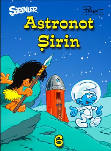 Kurye Kitabevi - Şirinler-06: Astronot Şirin (Ciltli)