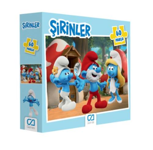 Şirinler Puzzle 60 - Münzevi Kitabevi