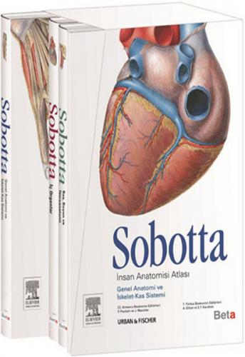 Kurye Kitabevi - Sobotta-İnsan Anatomi Atlası (3 Cilt)