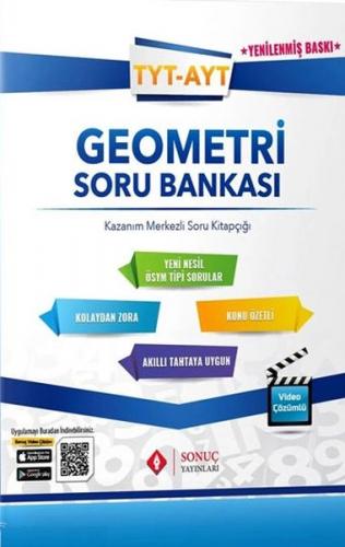 Sonuç 2022 TYT AYT Geometri Soru Bankası - Münzevi Kitabevi