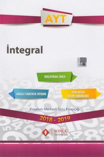 Sonuç AYT İntegral Kazanım Merkezli Soru Kitapçığı (Yeni)