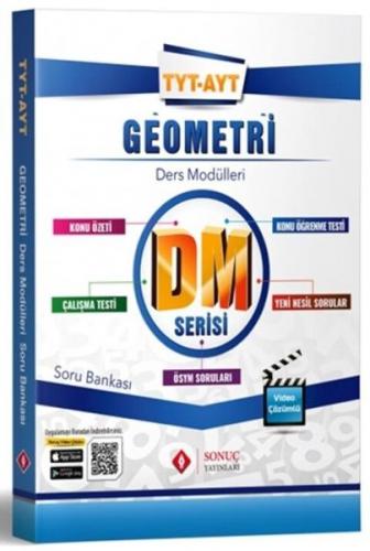 Kurye Kitabevi - Sonuç TYT AYT Geometri DM Ders Modülleri Soru Bankası