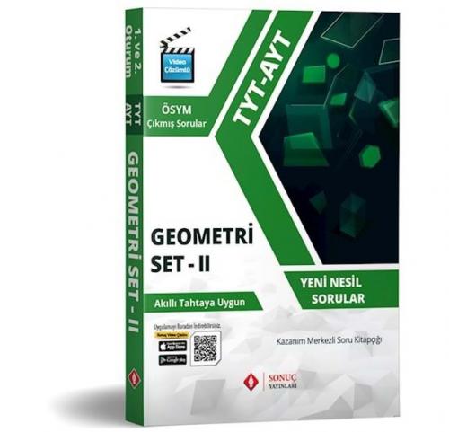 Kurye Kitabevi - Sonuç TYT-AYT Geometri Set II Kazanım Merkezli Soru K