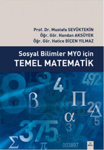 Kurye Kitabevi - Sosyal Bilimler MYO İçin Temel Matematik
