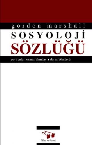 Kurye Kitabevi - Sosyoloji Sözlüğü