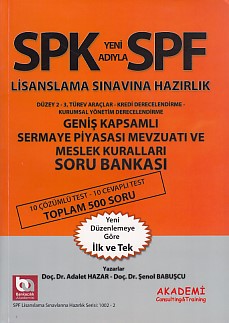 Kurye Kitabevi - SPF Geniş Kapsamlı SP. Mevzuatı ve Meslek Kuralları S