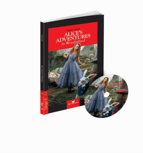 Kurye Kitabevi - Alicess Adventures in Wonderland - Stage 1 CD'li