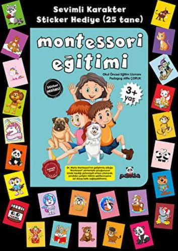 Kurye Kitabevi - Stickerlı 3+ Yaş Montessori Eğitimi