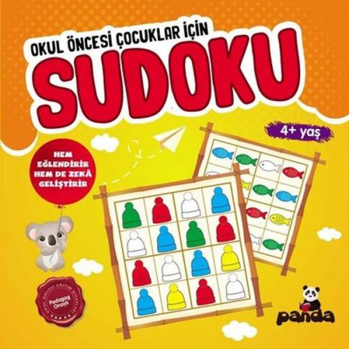 Kurye Kitabevi - Sudoku 4+ Yaş - Okul Öncesi Çocuklar İçin