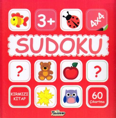 Kurye Kitabevi - Sudoku 4X4-Kırmızı Kitap