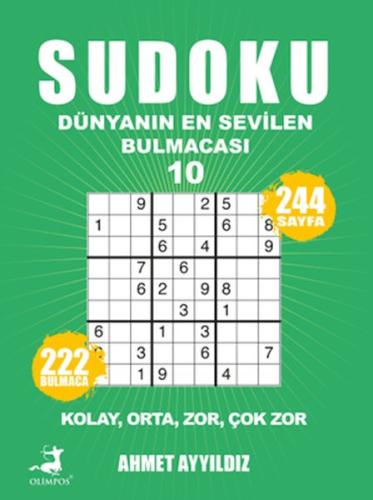 Kurye Kitabevi - Sudoku Dünyanın En Sevilen Bulmacası 10