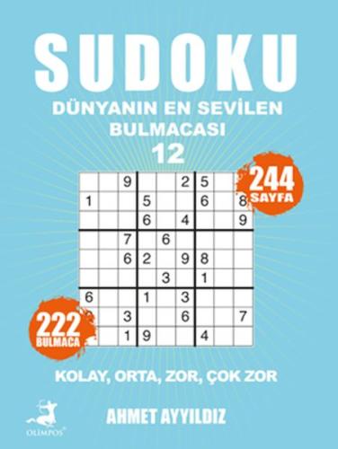 Kurye Kitabevi - Sudoku Dünyanın En Sevilen Bulmacası 12