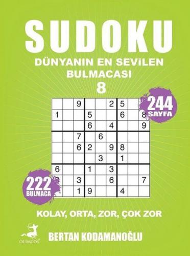 Kurye Kitabevi - Sudoku-Dünyanın En Sevilen Bulmacası 8