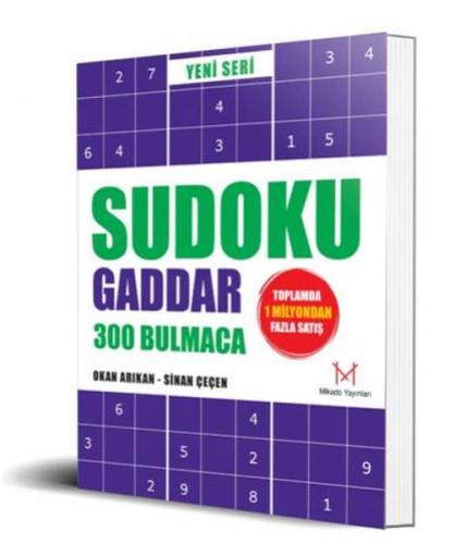 Kurye Kitabevi - Sudoku Gaddar 300 Bulmaca