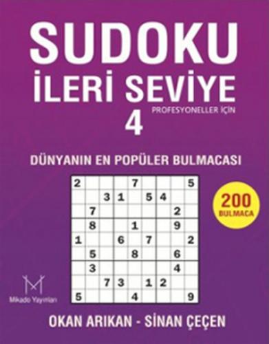 Kurye Kitabevi - Sudoku (İleri Seviye-4 "Profesyoneller İçin")