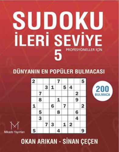 Sudoku İleri Seviye 5 - Münzevi Kitabevi