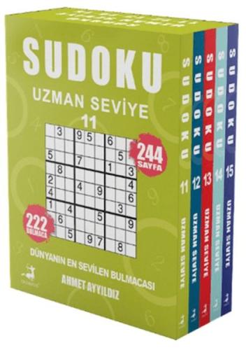 Sudoku Uzman Seviye 5 Kitap Set