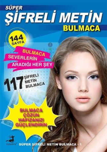 Süper Şifreli Metin Bulmaca - 1 - Münzevi Kitabevi