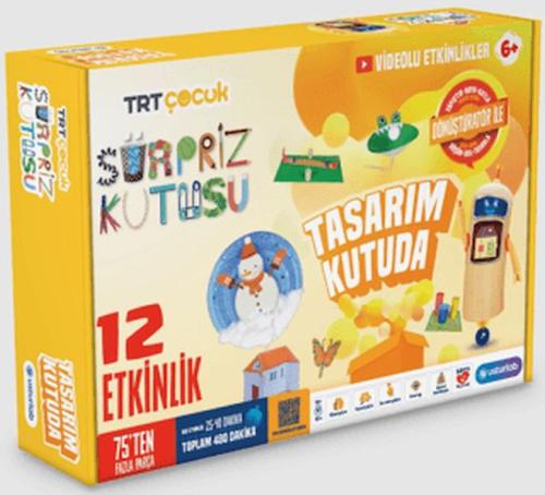 Sürpriz Kutusu Tasarım Kutuda - Münzevi Kitabevi