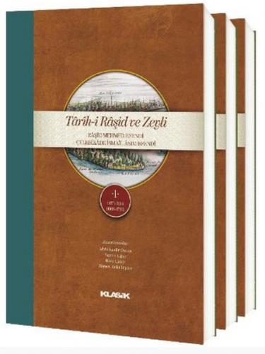 Tarih-i Raşid ve Zeyli  Raşid Mehmed Efendi Çelebizade İsmail Asım Efendi (3 Cilt Takım) (K.Kapa