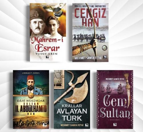 Tarih Seti - 5 Kitap Takım - Münzevi Kitabevi