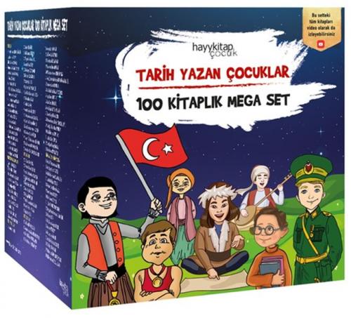 Kurye Kitabevi - Tarih Yazan Çocuklar - 100 Kitaplık Mega Set