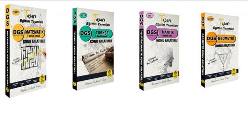 Tasarı DGS Konu Anlatımı 4'lü Set