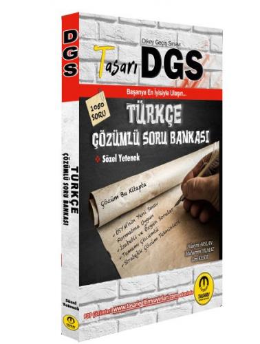 Kurye Kitabevi - Tasarı 2022 DGS Türkçe Çözümlü Soru Bankası