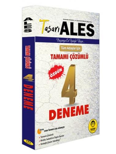 Tasarı ALES Özgün 4 Fasikül Çözümlü Deneme (Yeni)
