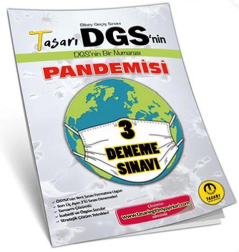 Kurye Kitabevi - Tasarı DGS nin Pandemisi 3 Çözümlü Deneme-YENİ