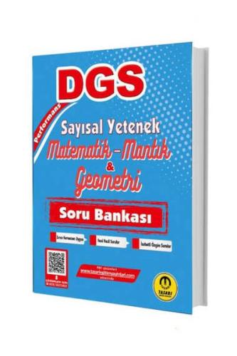 Tasarı Yayınları DGS Sayısal Yetenek Matematik Mantık Geometri Soru Bankası