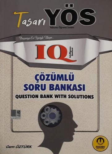 Kurye Kitabevi - Tasarı YÖS IQ Çözümlü Soru Bankası-YENİ