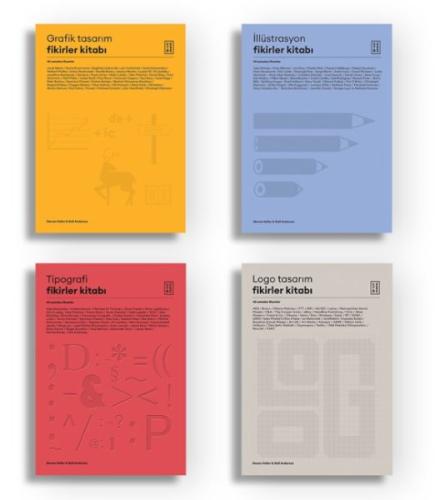 Kurye Kitabevi - Tasarım Fikirler Kitapları - 40 Ustadan İlhamlar (4 K