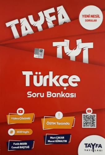 Kurye Kitabevi - Tayfa TYT Türkçe Soru Bankası-YENİ