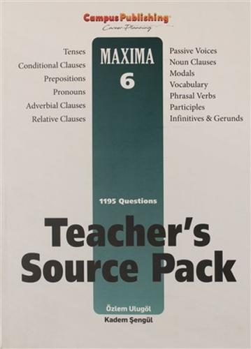 Kurye Kitabevi - Teacher's Source Pack Maxima 6