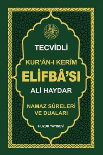 Kurye Kitabevi - Tecvidli Kuranı Kerim Elifbası Ali Haydar