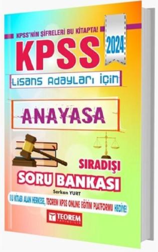 Kurye Kitabevi - Teorem Yayınları 2024 KPSS Anayasa Vatandaşlık Sıradı