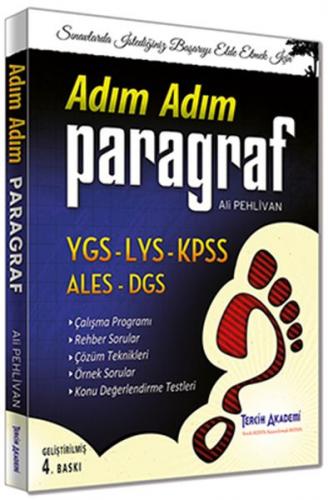 Kurye Kitabevi - Tercih Akademi YGS-LYS-KPSS-ALES-DGS Adım Adım Paragr