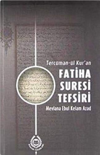 Kurye Kitabevi - Tercüman-ül Kur'an Fatiha Suresi Tefsiri