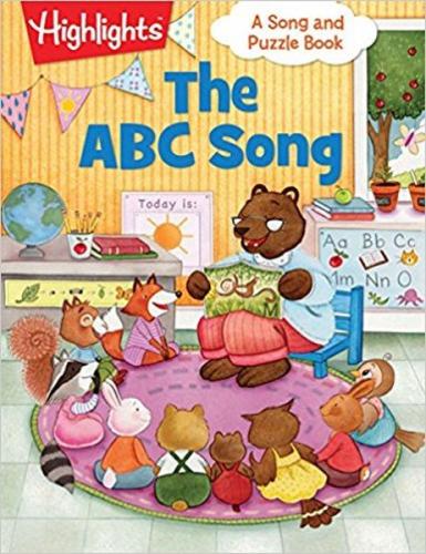 Kurye Kitabevi - The ABC Song Highlights Song and Puzzle Books