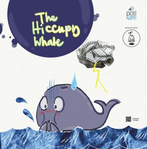 Kurye Kitabevi - The Hiccupy Whale - Resimli İngilizce Öykü Kitabı