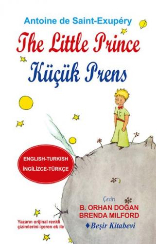 Kurye Kitabevi - The Little Prince-Küçük Prens İngilizce-Türkçe