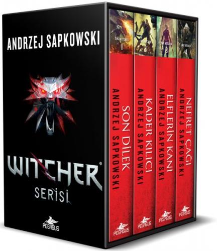 Kurye Kitabevi - The Wıtcher Serisi-Kutulu Özel Set 4 Kitap Takım