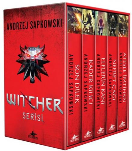 Kurye Kitabevi - The Witcher Serisi - Kutulu Özel Set (5 Kitap Takım)