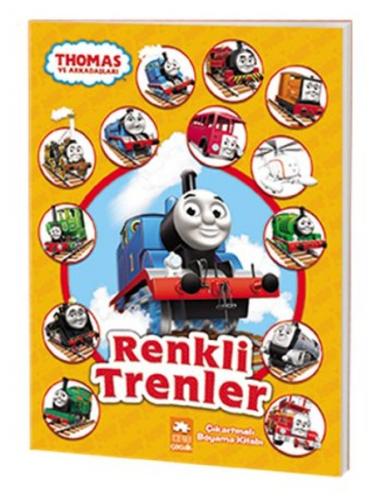 Kurye Kitabevi - Thomas ve Arkadaşları -Renkli Trenler