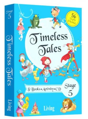 Kurye Kitabevi - Stage 5-Timeless Tales 8 Books+Activity+CD