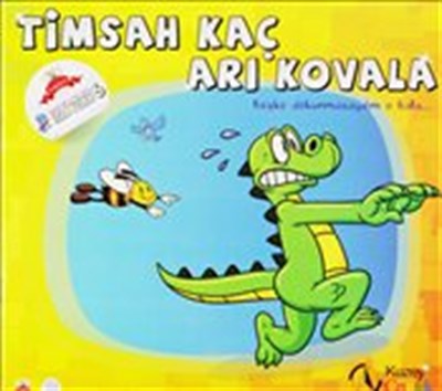 Timsah Kaç Arı Kovala -6  Şıp Şıp Boyamalı Hikayeler
